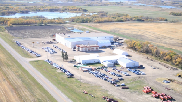 The Seed Hawk manufacturing plant at Langbank